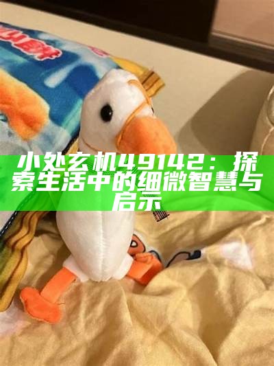 小处玄机49142：探索生活中的细微智慧与启示