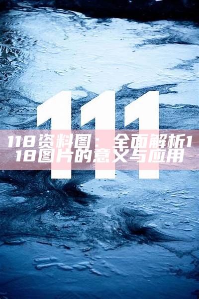 118资料图：全面解析118图片的意义与应用